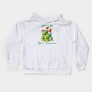 Have A Hoppy Christmas Kids Hoodie